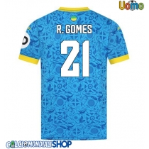 Maglie da calcio Wolves Rodrigo Gomes #21 Terza Maglia 2025-26 Manica Corta